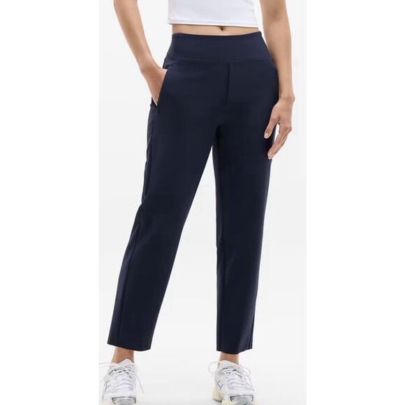 Athleta Endless Pant Navy Blue Size 2 City Casual Travel Fall 2023 New NWT - Picture 1 of 7